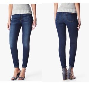 7 For All Mankind | The Skinny Dark Blue Wash Jeans | 31
